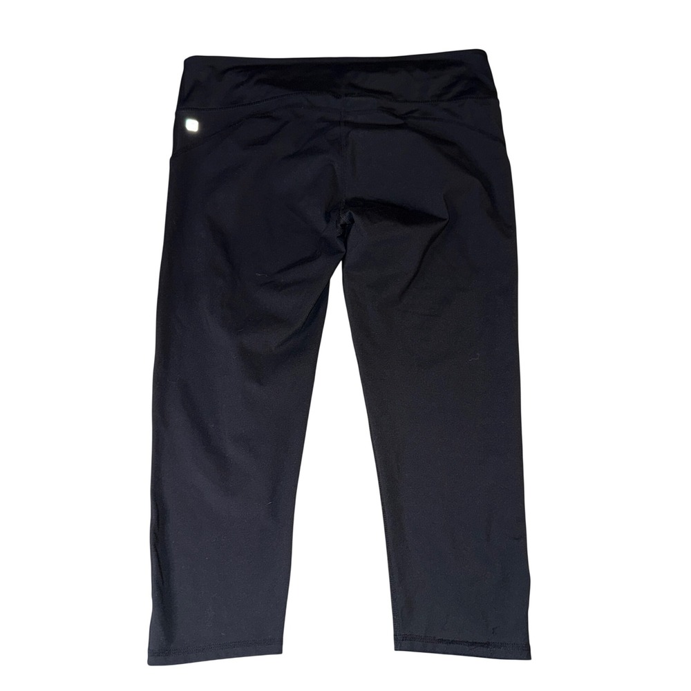 Fabletics Black High Waisted Capris Leggings‎ Activewear Women's Size Small